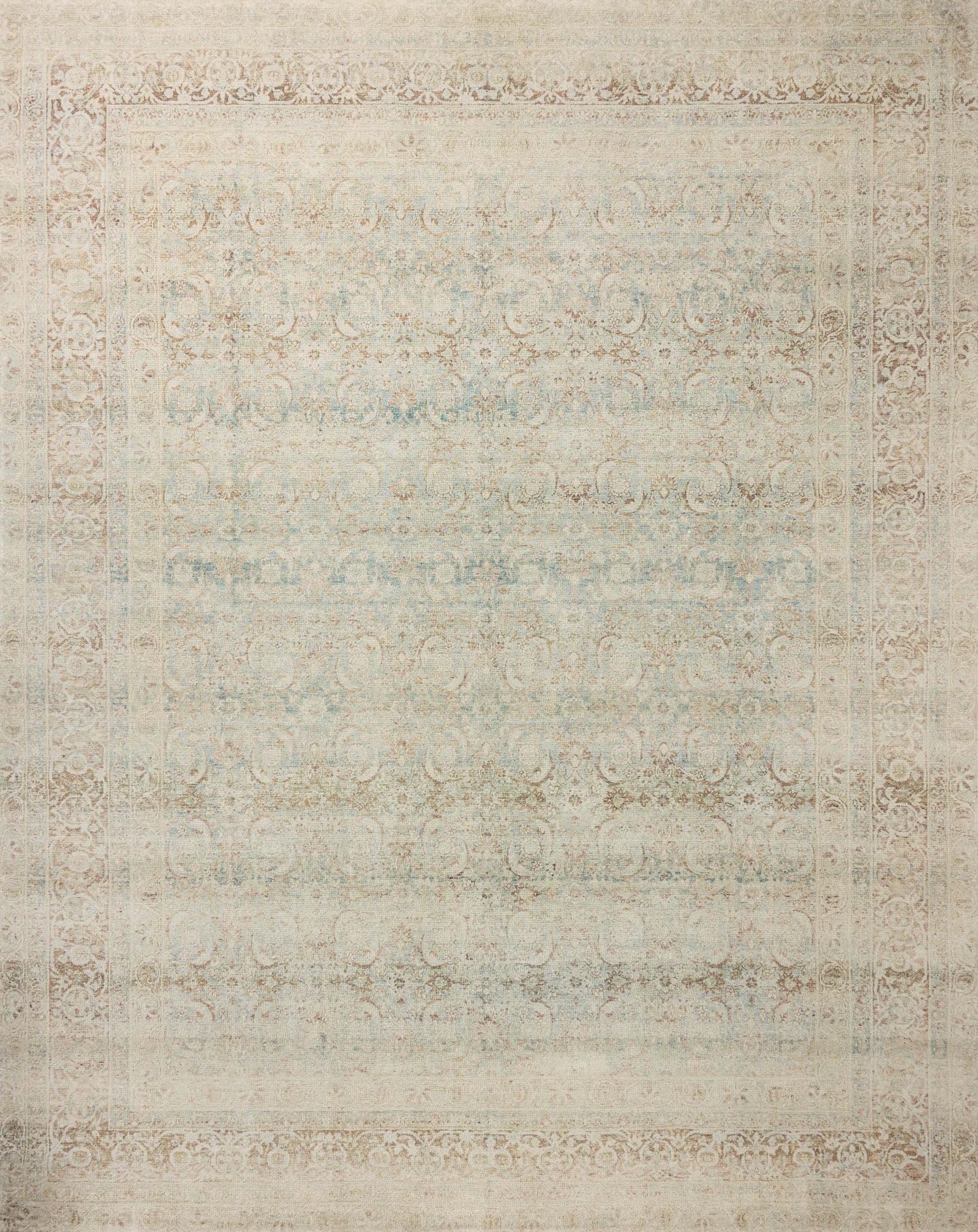 Wimberly Rug 05 | Sky / Copper