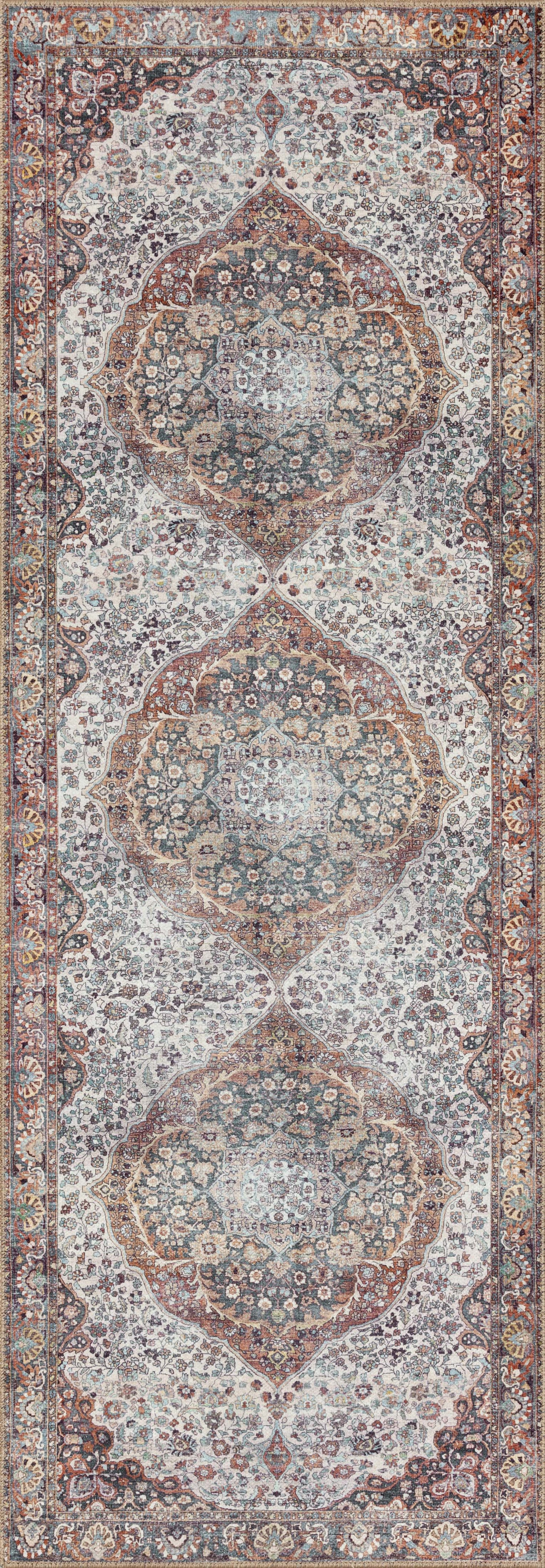 Wynter Rug 01 | Red / Multi