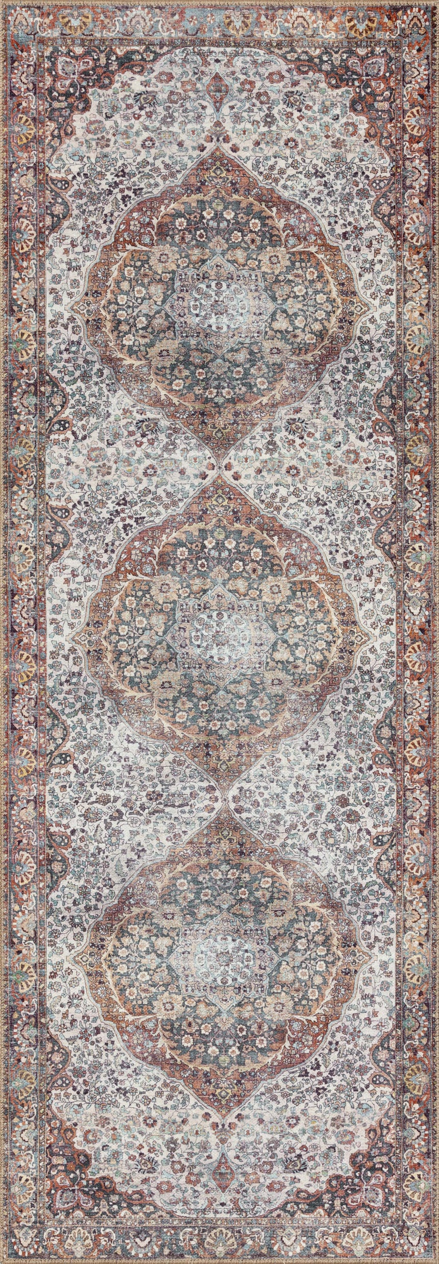 Wynter Rug 01 | Red / Multi