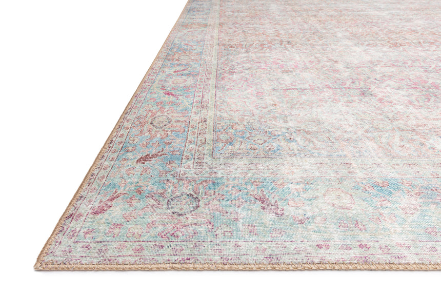 Wynter Rug 04 | Red / Teal