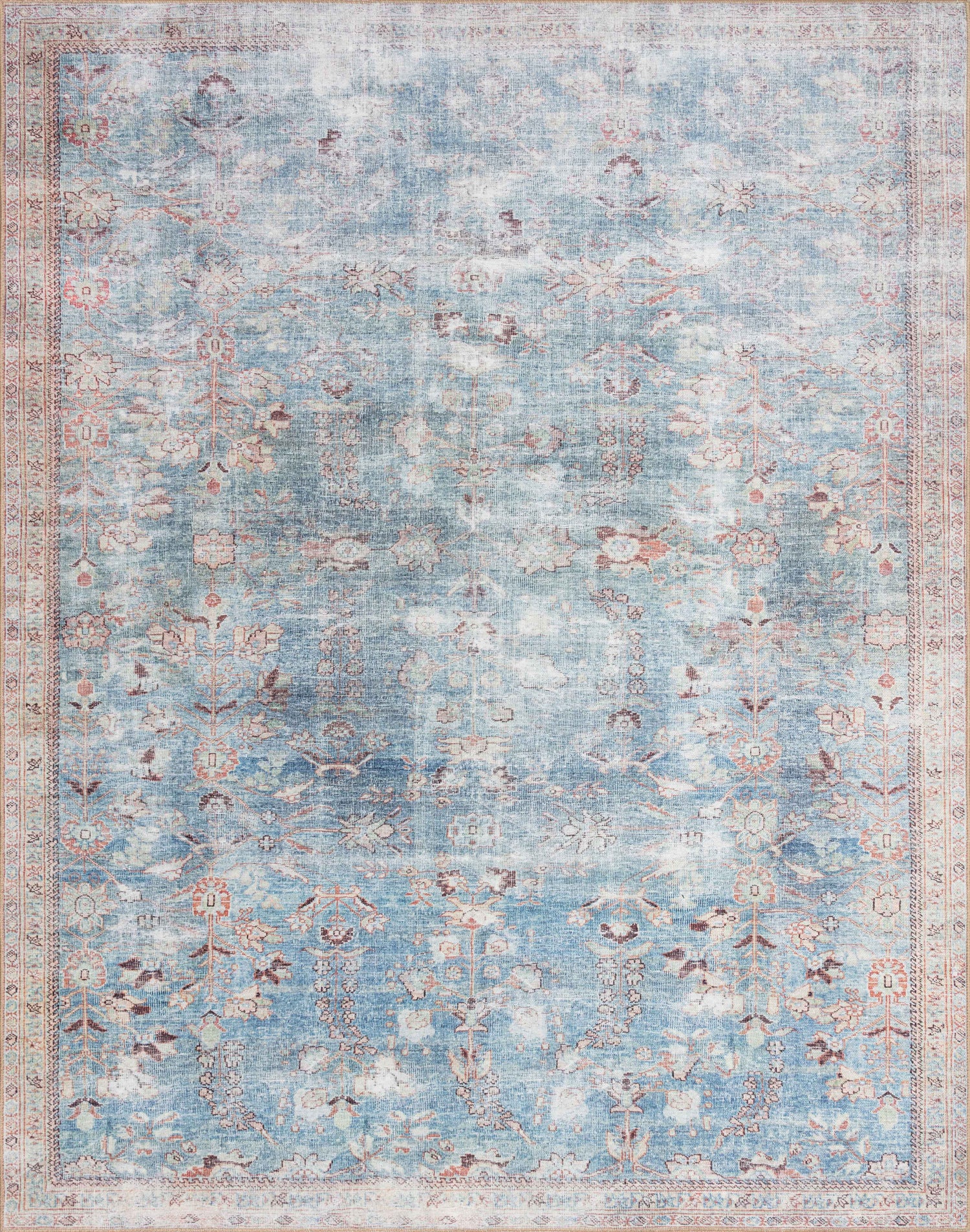 Wynter Rug 06 | Teal / Multi