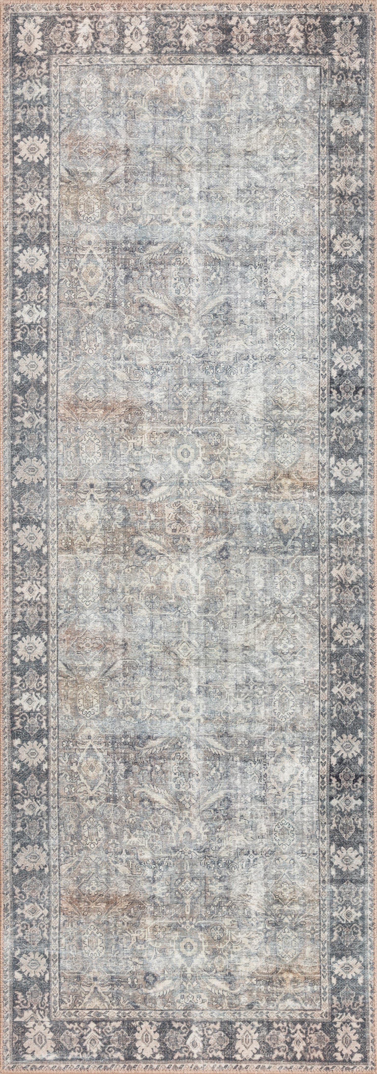 Wynter Rug 07 | Grey / Charcoal
