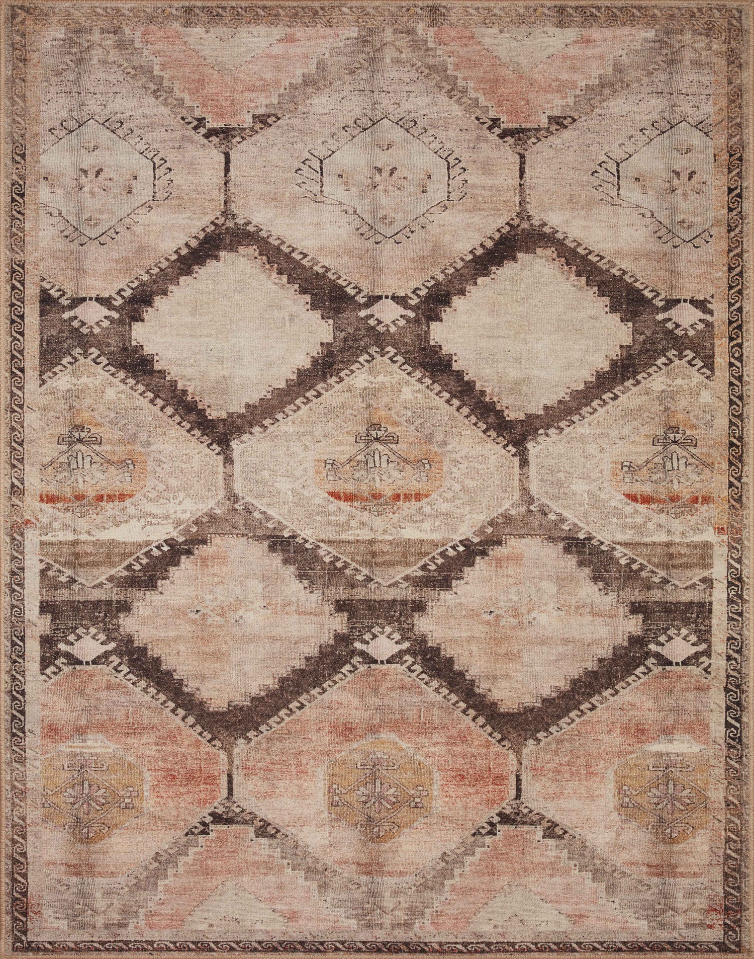 Wynter Rug 08 | Graphite / Blush