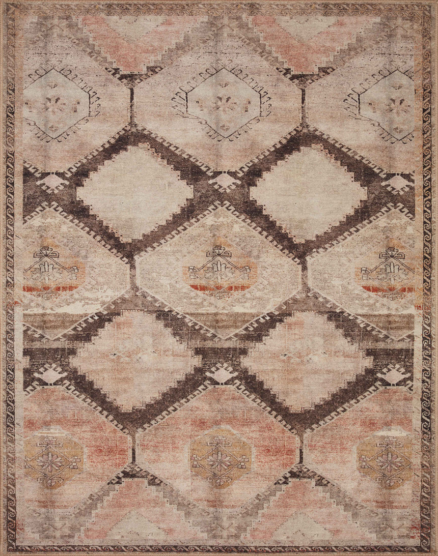 Wynter Rug 08 | Graphite / Blush