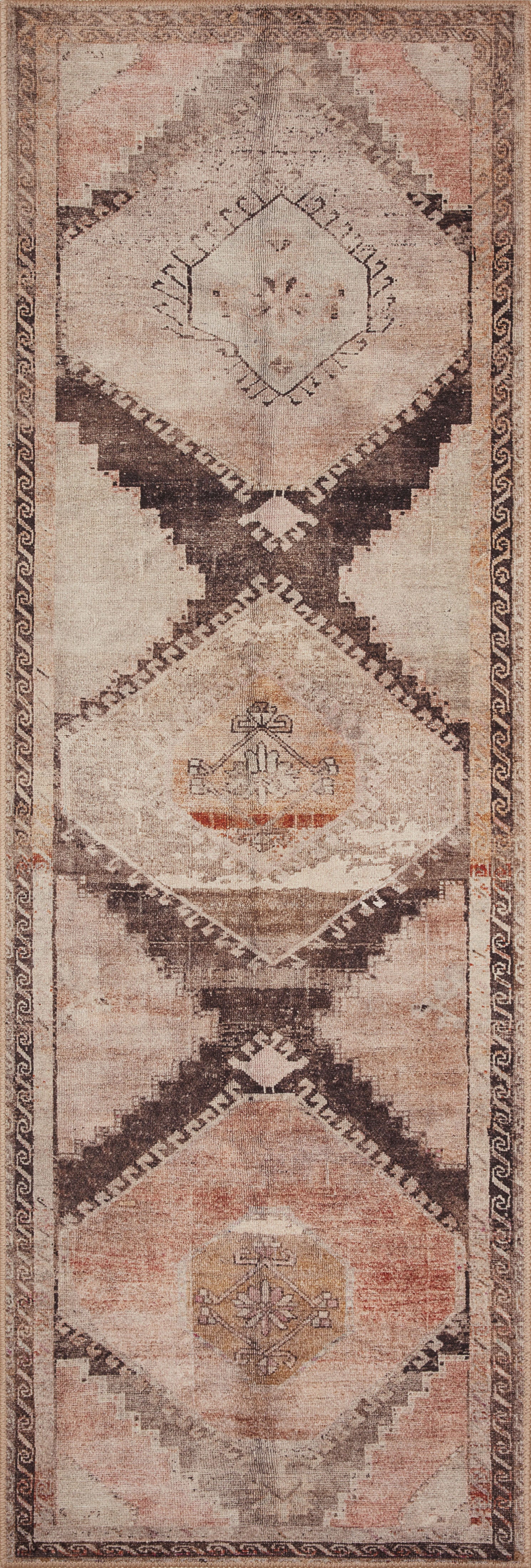 Wynter Rug 08 | Graphite / Blush