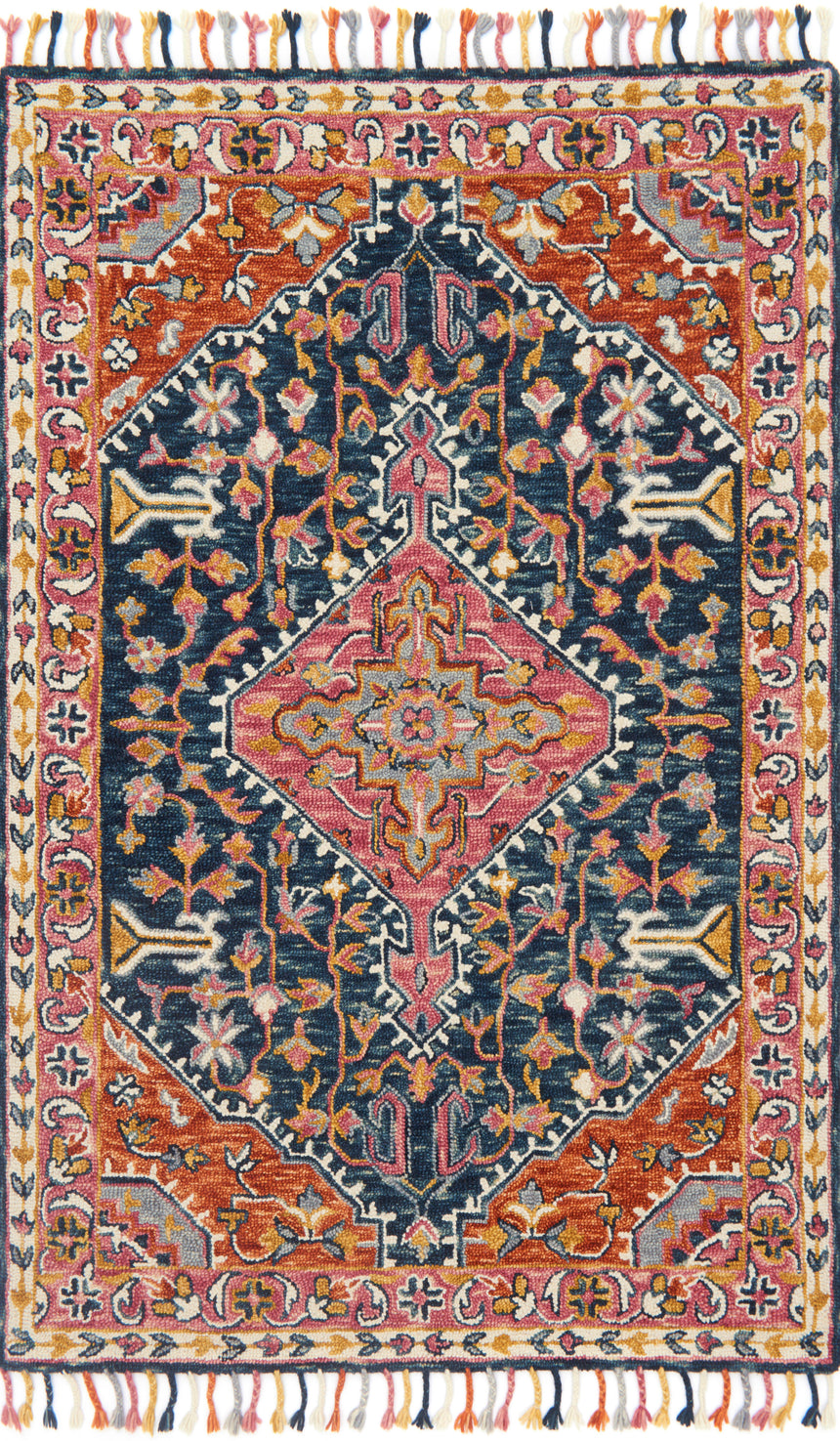 Zharah Rug 01 | Navy / Multi