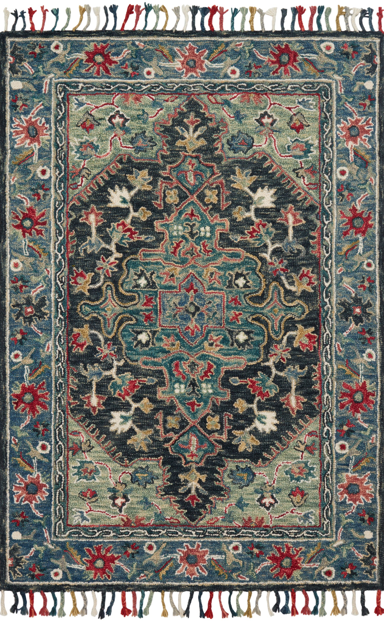 Zharah Rug 05 | Navy / Blue