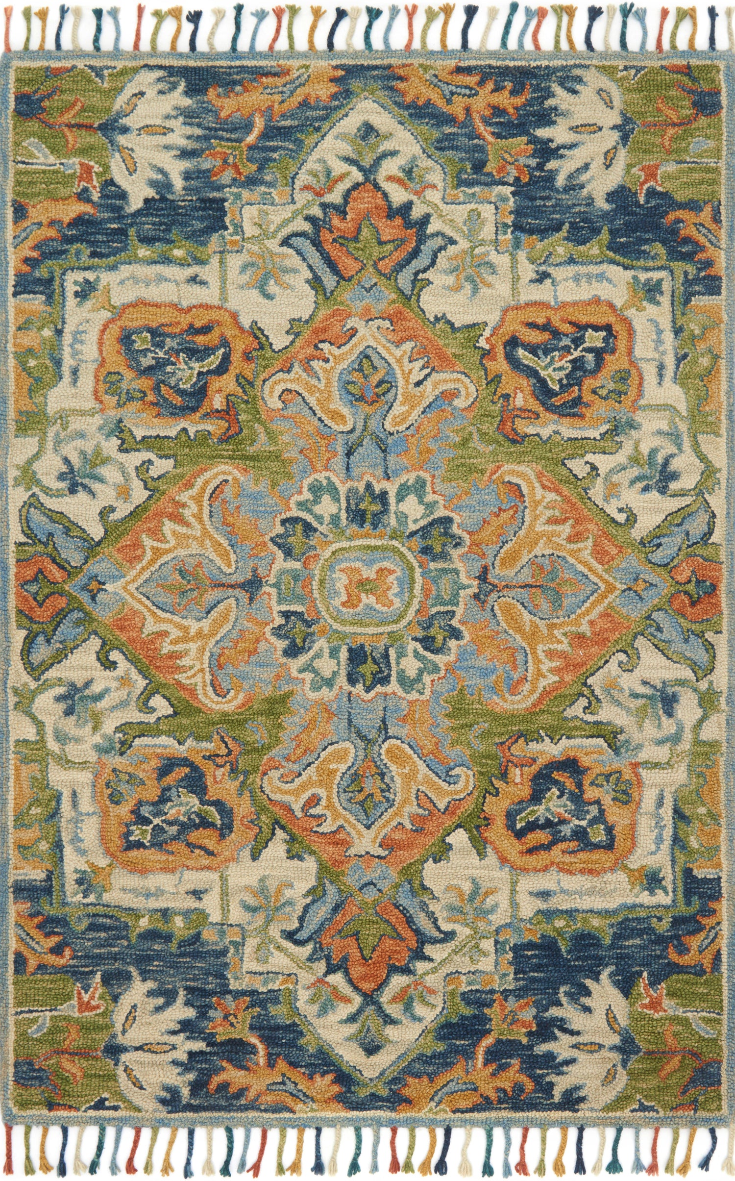 Zharah Rug 11 | Blue / Multi