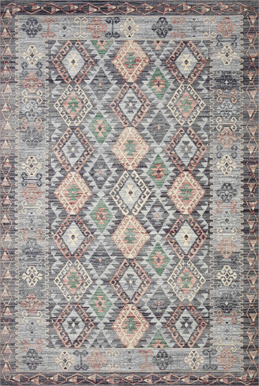 Zion Rug 01 | Grey / Multi
