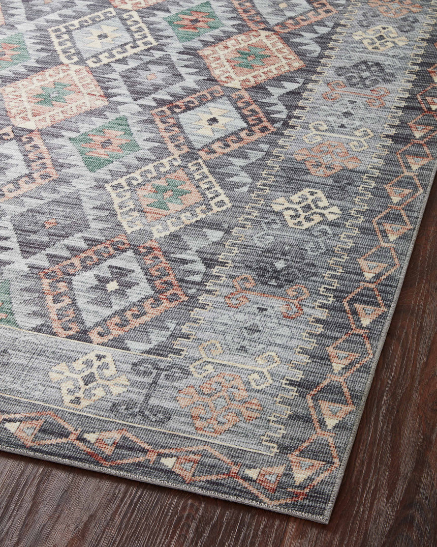 Zion Rug 01 | Grey / Multi