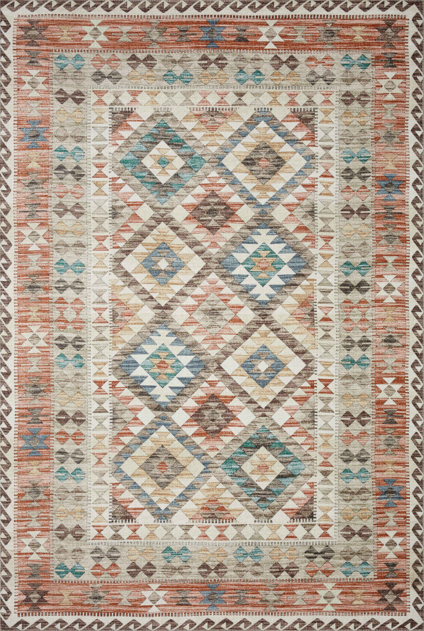 Zion Rug 04 | Ivory / Multi