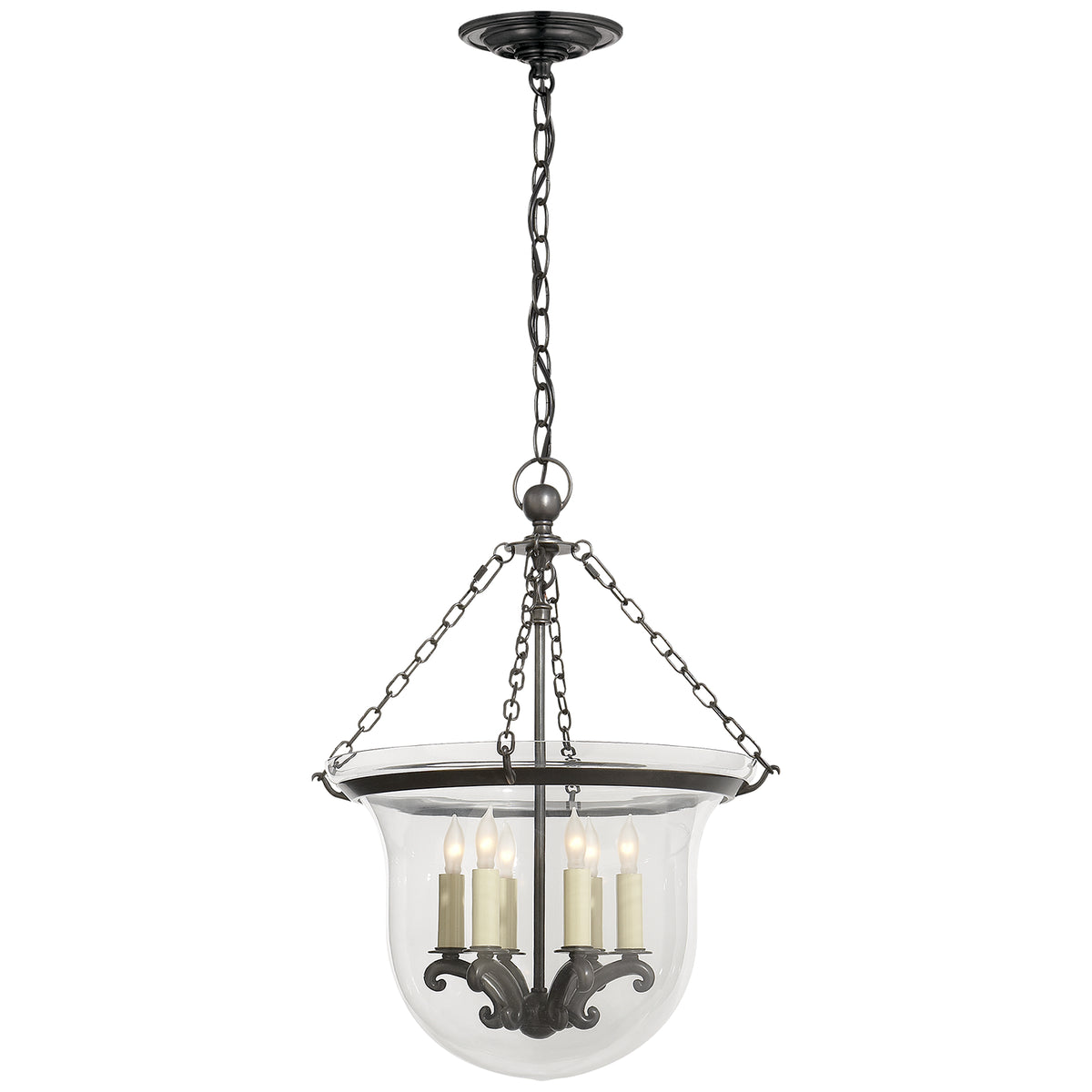 Country Medium Bell Jar Lantern