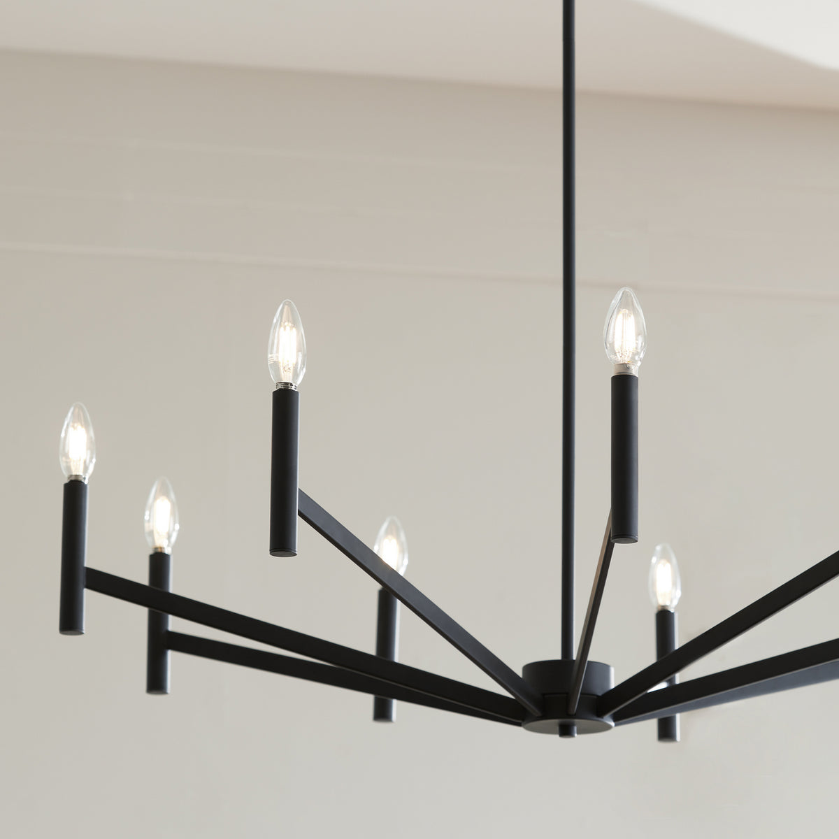 Nine Light Chandelier — 17.13", 60 W
