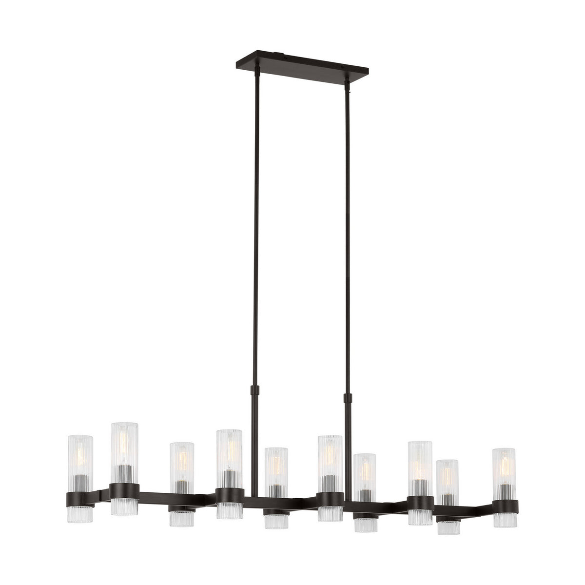 Ten Light Chandelier — 50"