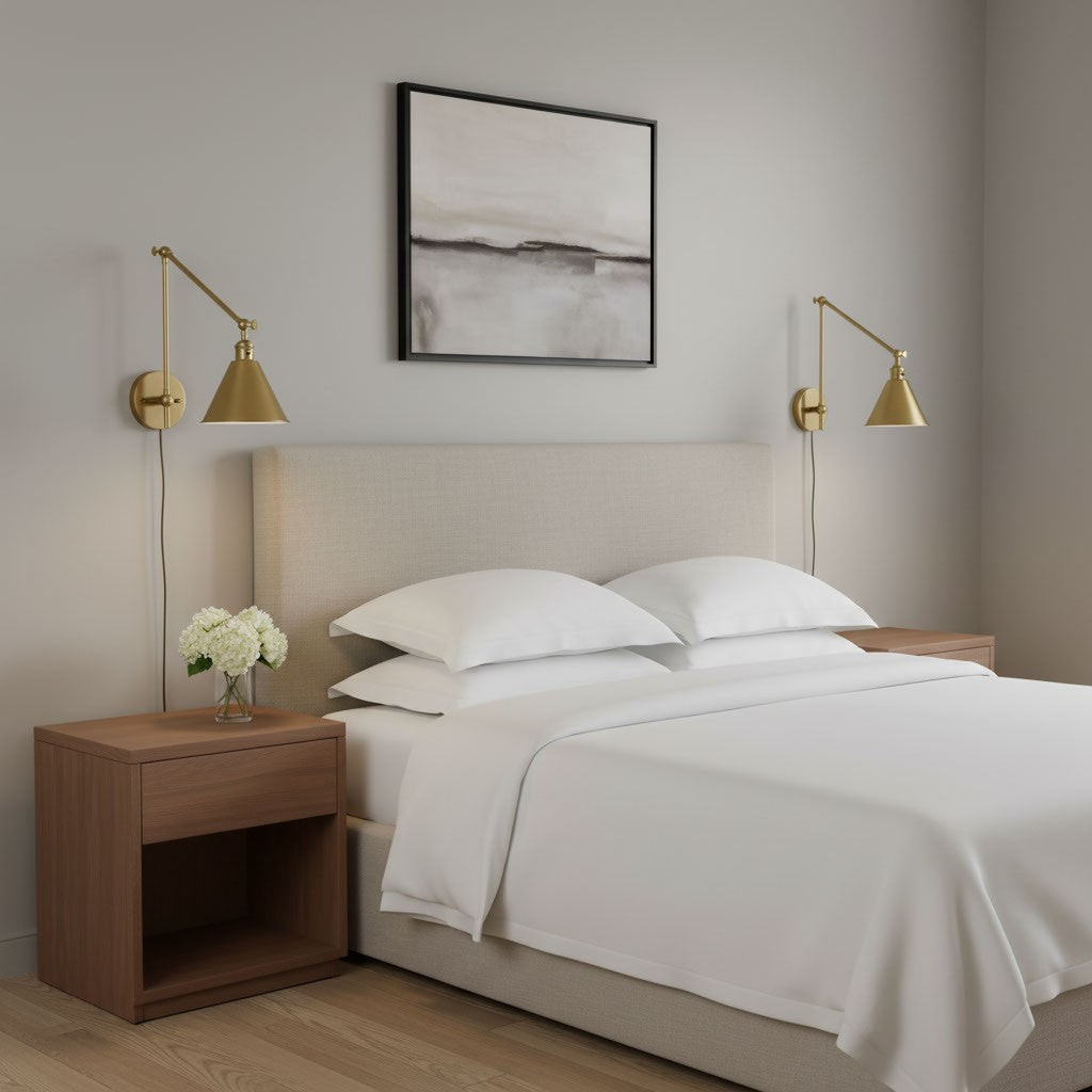 Salem Two-Arm Sconce — 75 W