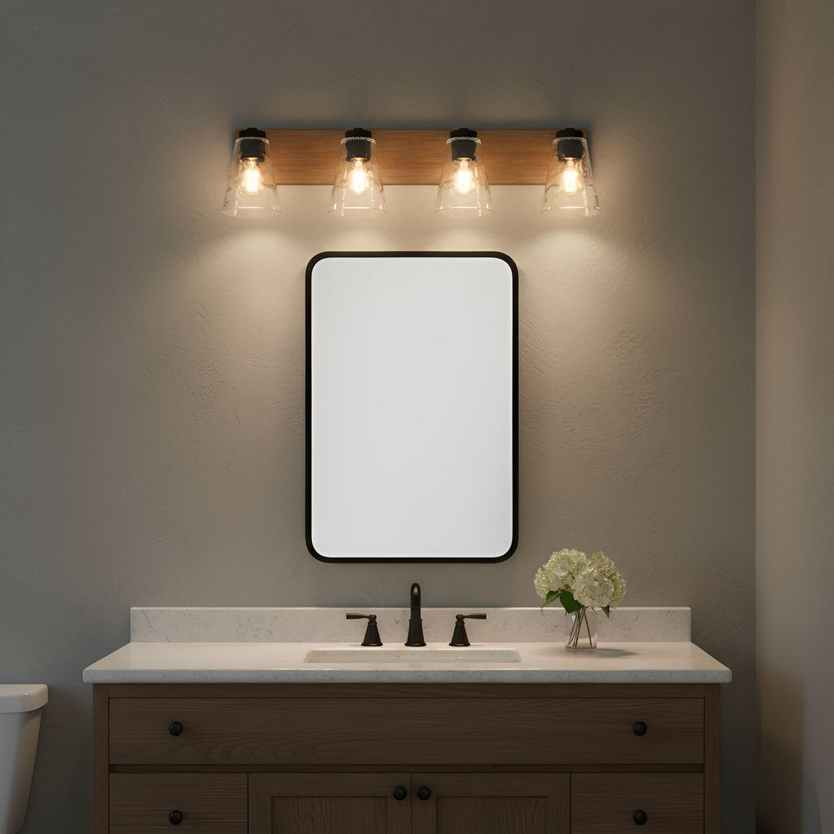 Dunton Four Light Bath