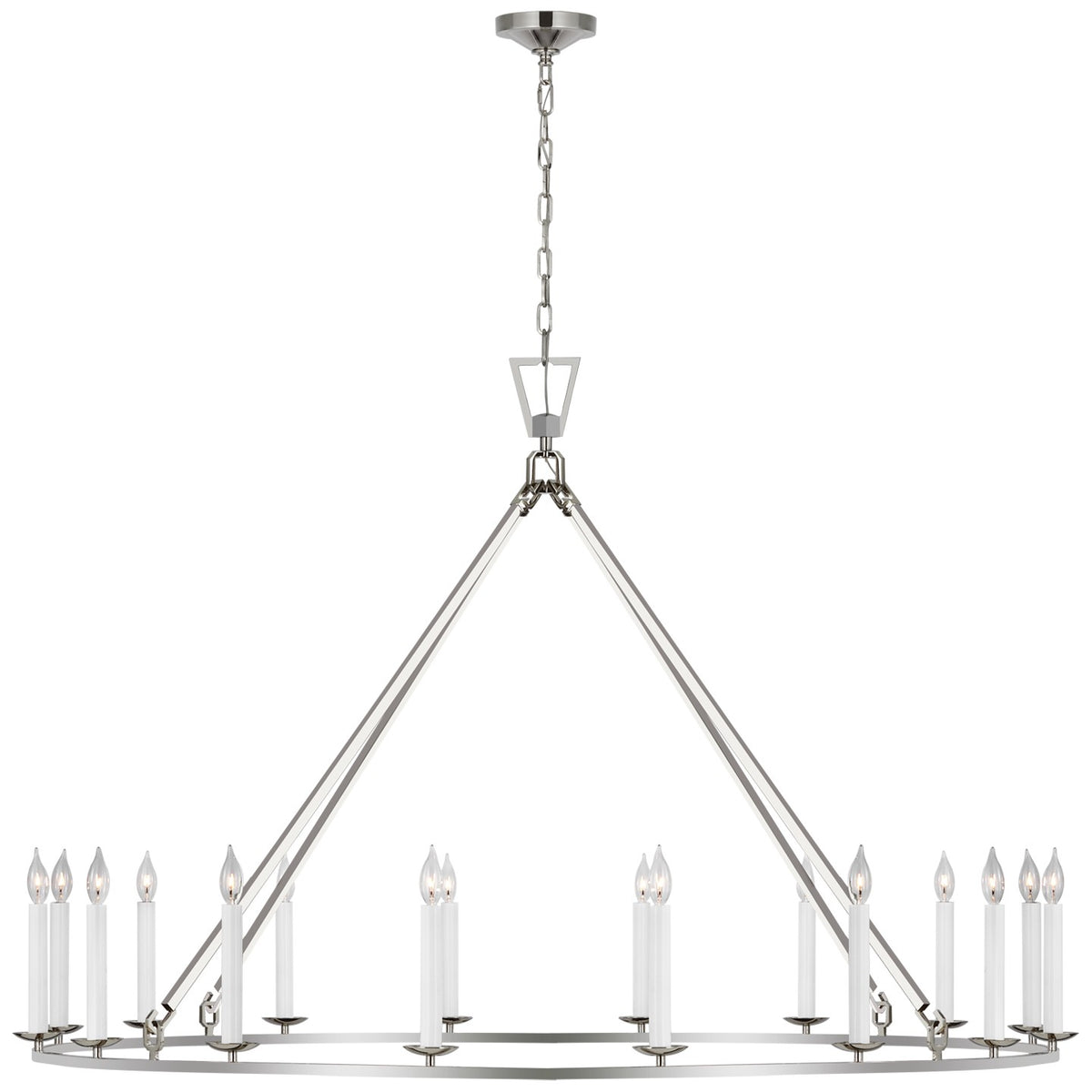 Darlana Oversized Single Ring Chandelier