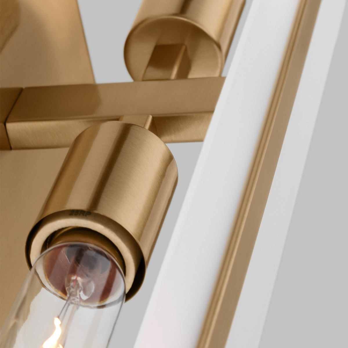 LED Bath Wall Sconce — W: 4.75" × H: 24.00" × D: 4.88"