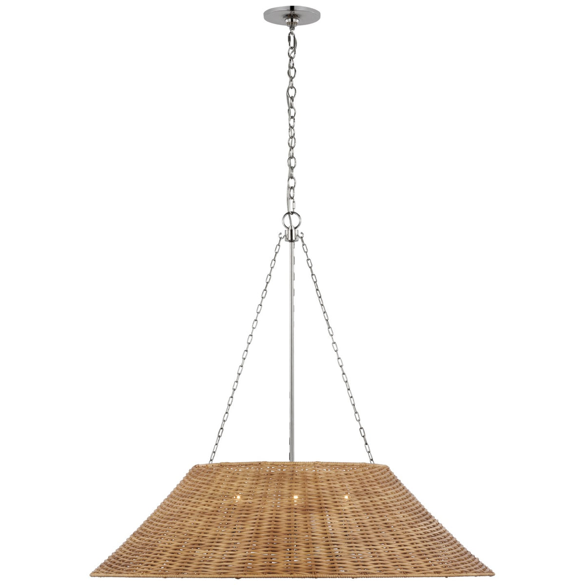 Corinne Extra Large Woven Hanging Shade