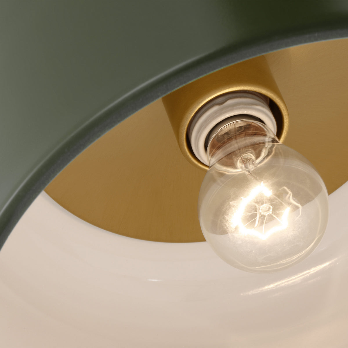 Malone Small Flush Mount — 60 W