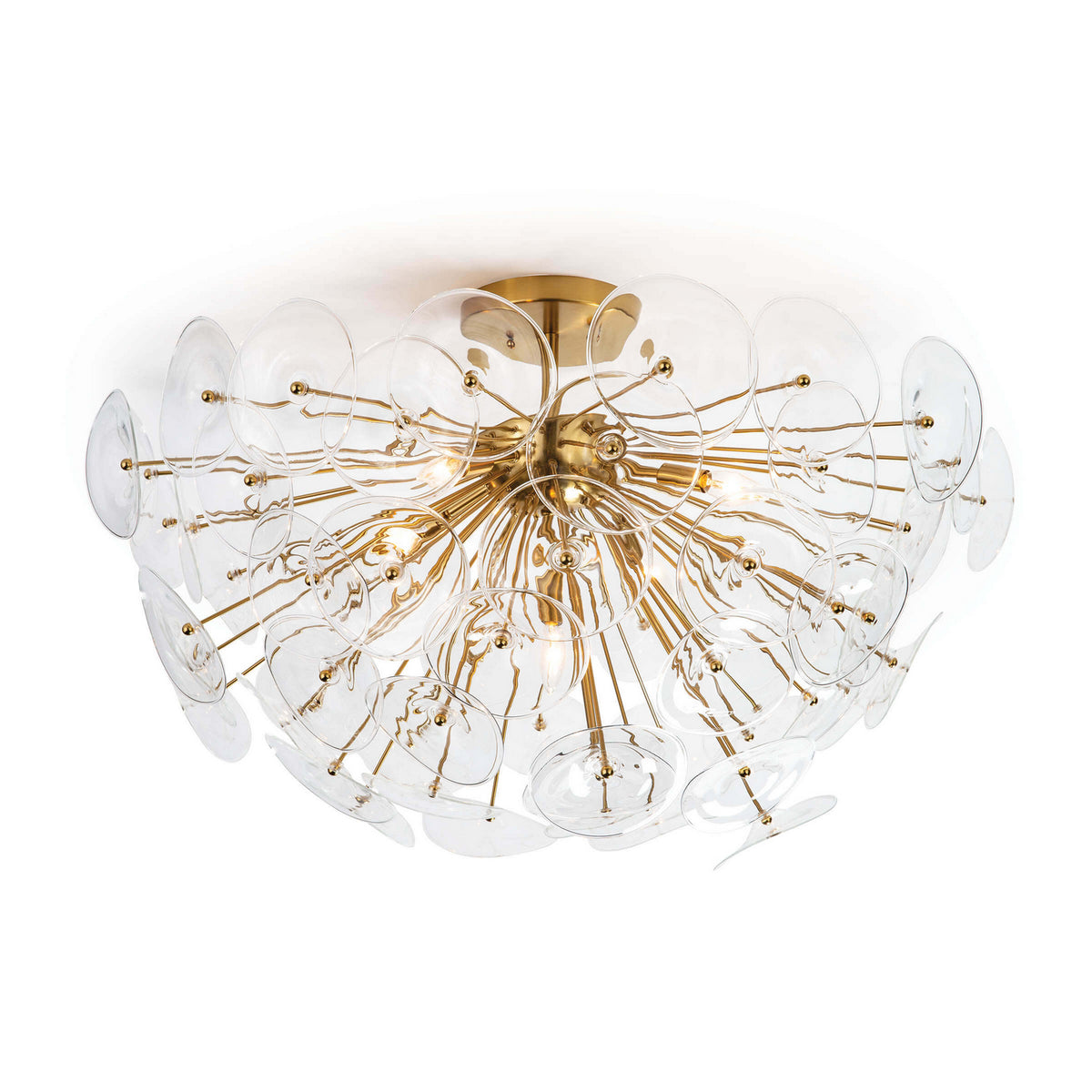 Poppy Five Light Flush Mount