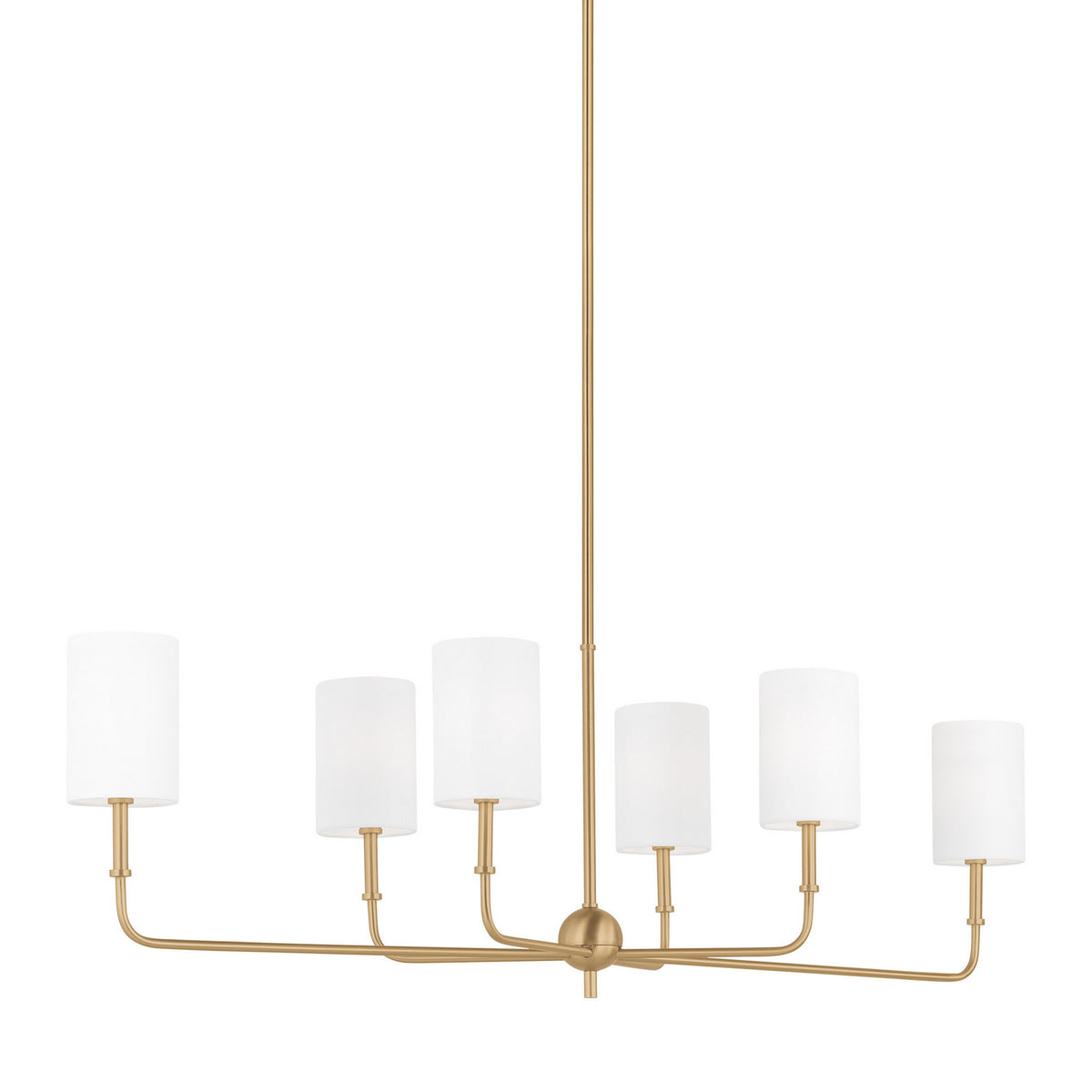 Six Light Chandelier — 14.00"