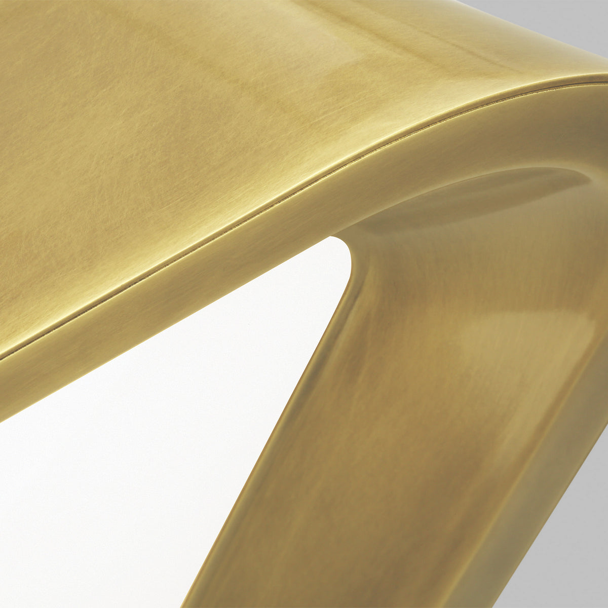 Rhonan Flush Mount — Plated Brass