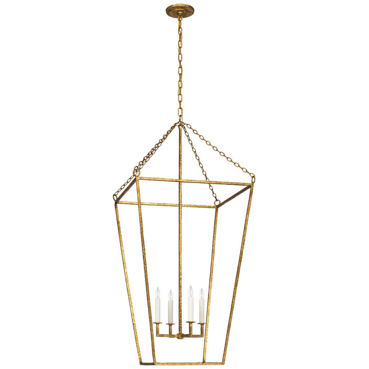 Malloy 23" Open Frame Forged Lantern