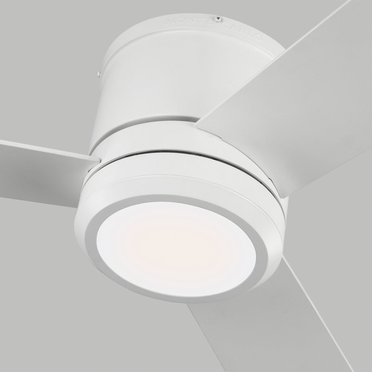 Clarity 56" Semi Flush LED Ceiling Fan