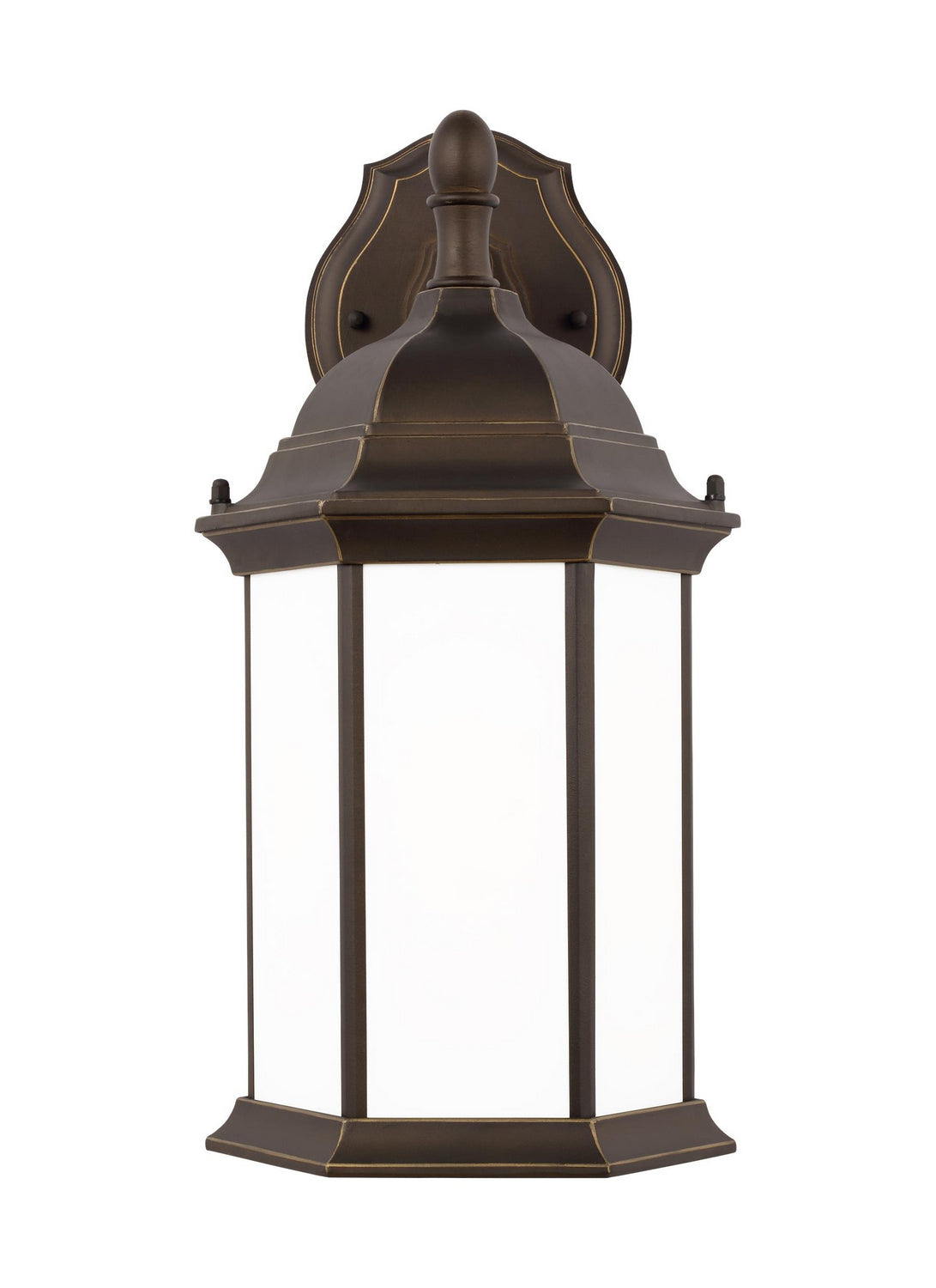 Sevier 16" Downlight Lantern — Satin Etched