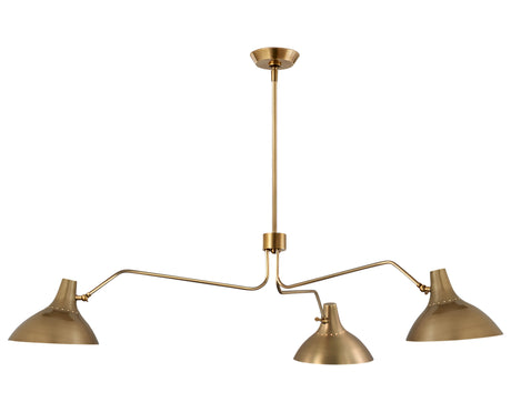 Charlton Large Triple Arm Chandelier