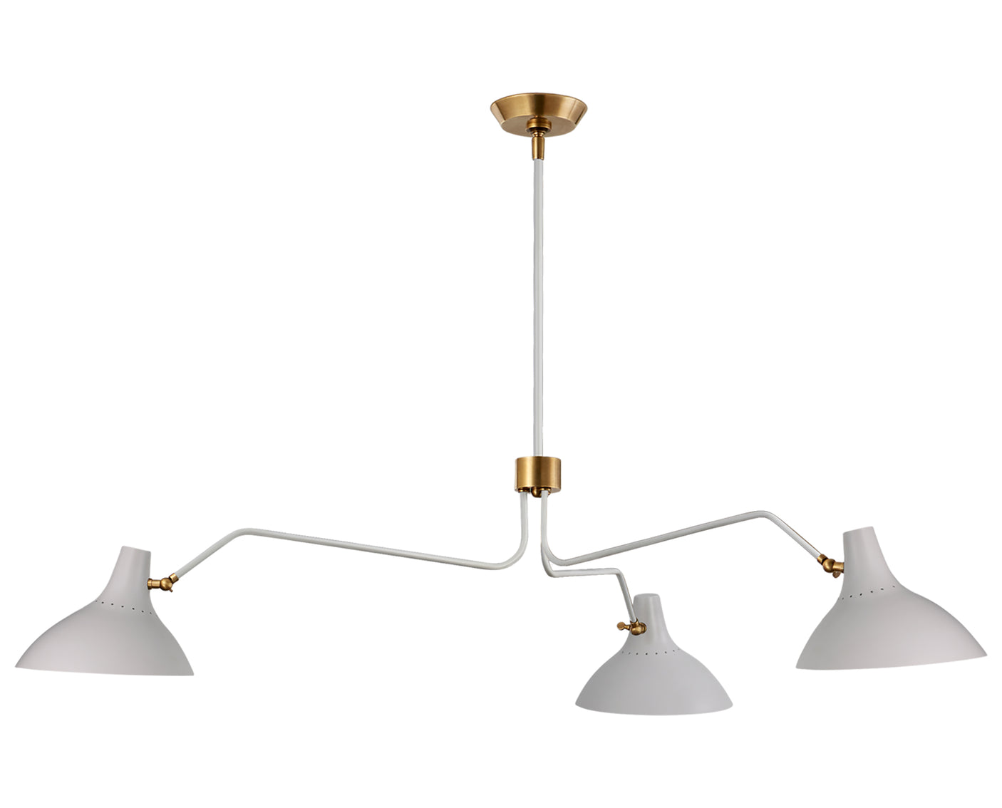 Charlton Large Triple Arm Chandelier