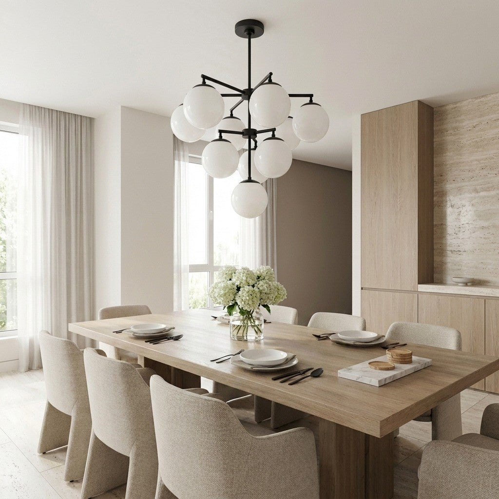 Nube Ten Light Chandelier
