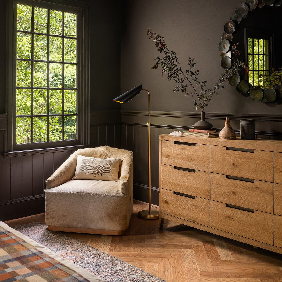 Vest One Light Floor Lamp