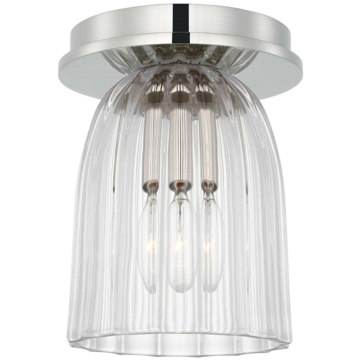Asalea 5" Solitaire Flush Mount