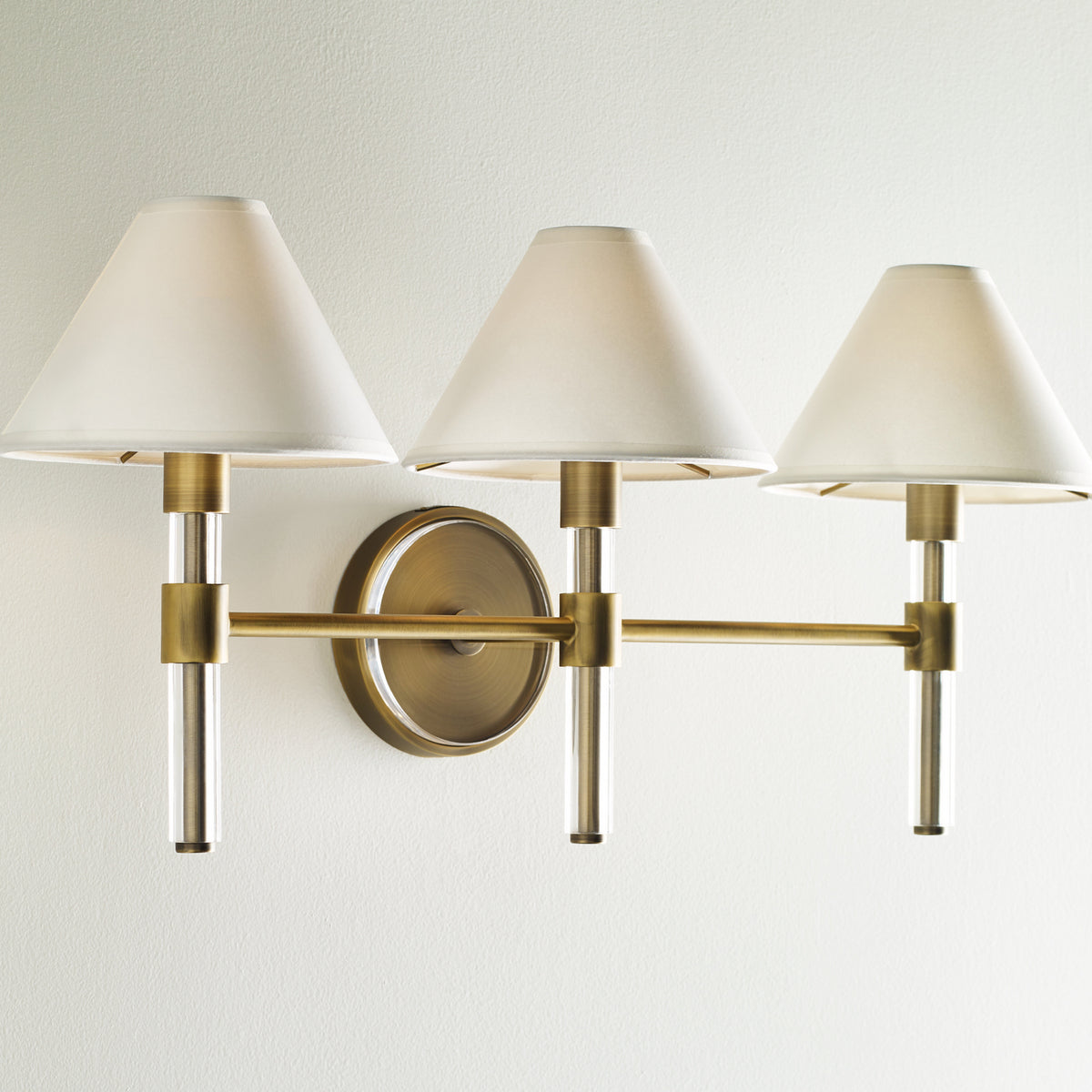 Three Light Bath Vanity — 12.13"