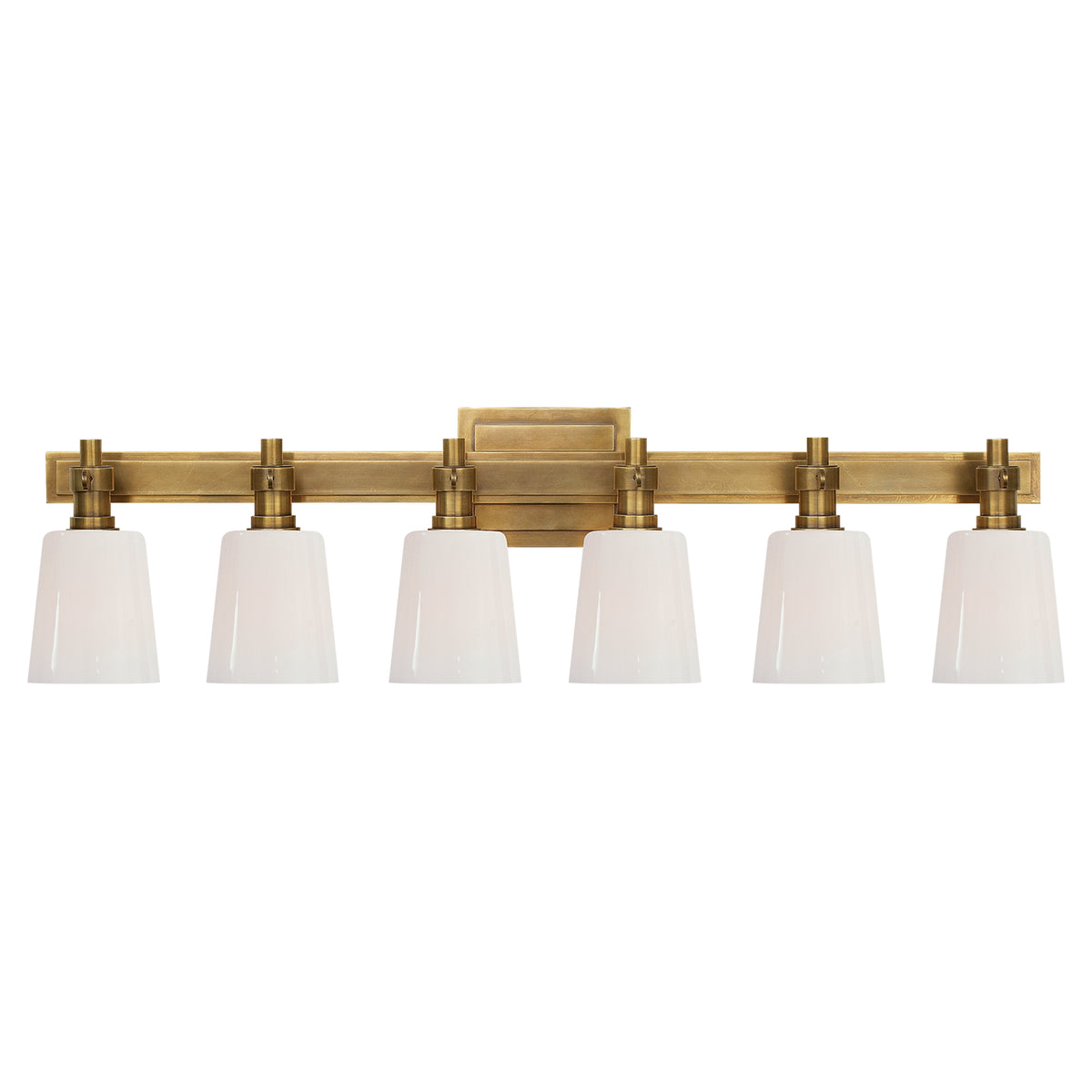 Bryant Six-Light Linear Bath Sconce