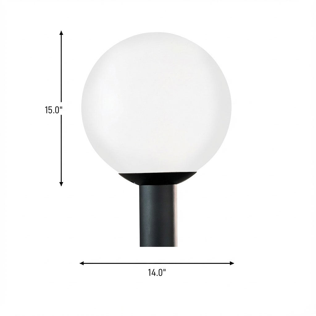 Globe 14" Post Lantern