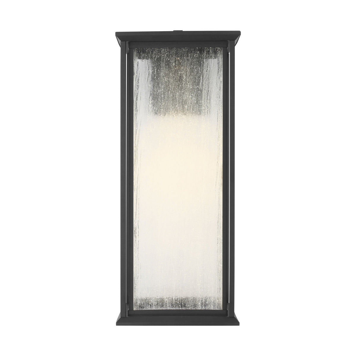 Audley 24" LED Lantern — Distressed Seeded