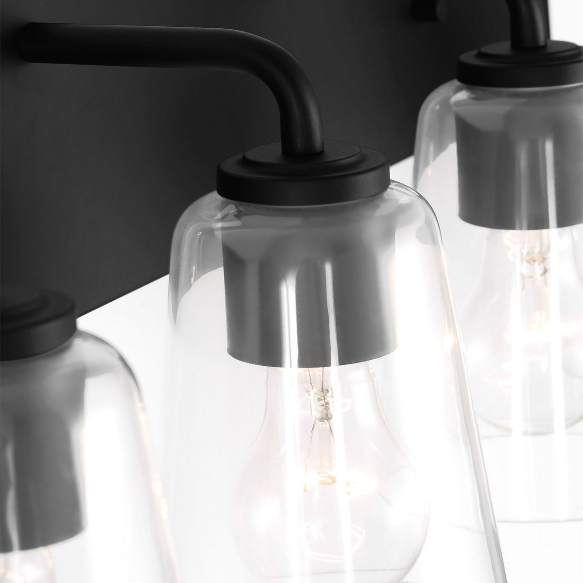 Miles Four Light Bath — Clear