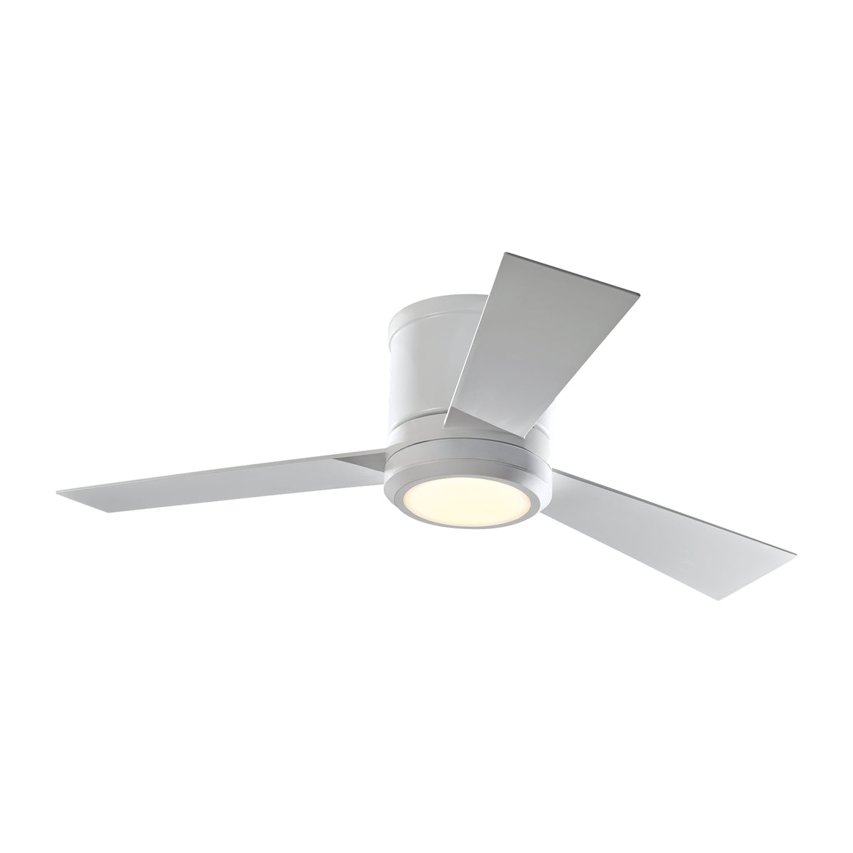 Clarity 42" Semi Flush LED Ceiling Fan