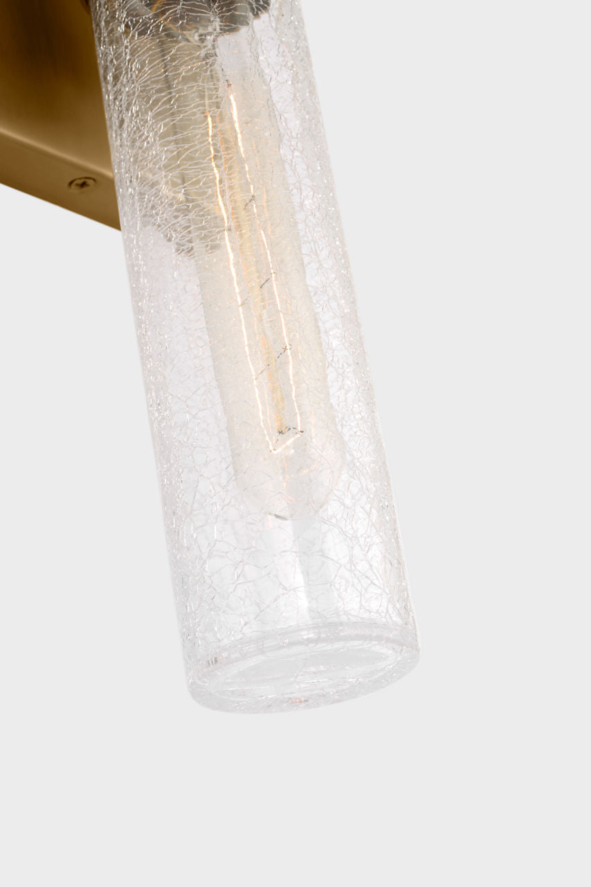 Keaton 20" Vanity Sconce — Crackle