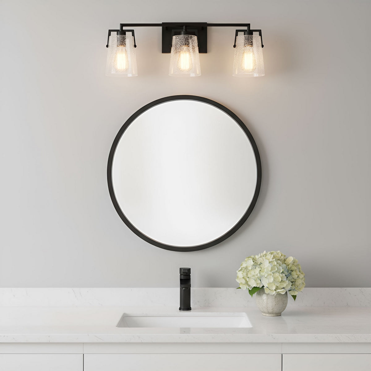 Crofton Three Light Vanity