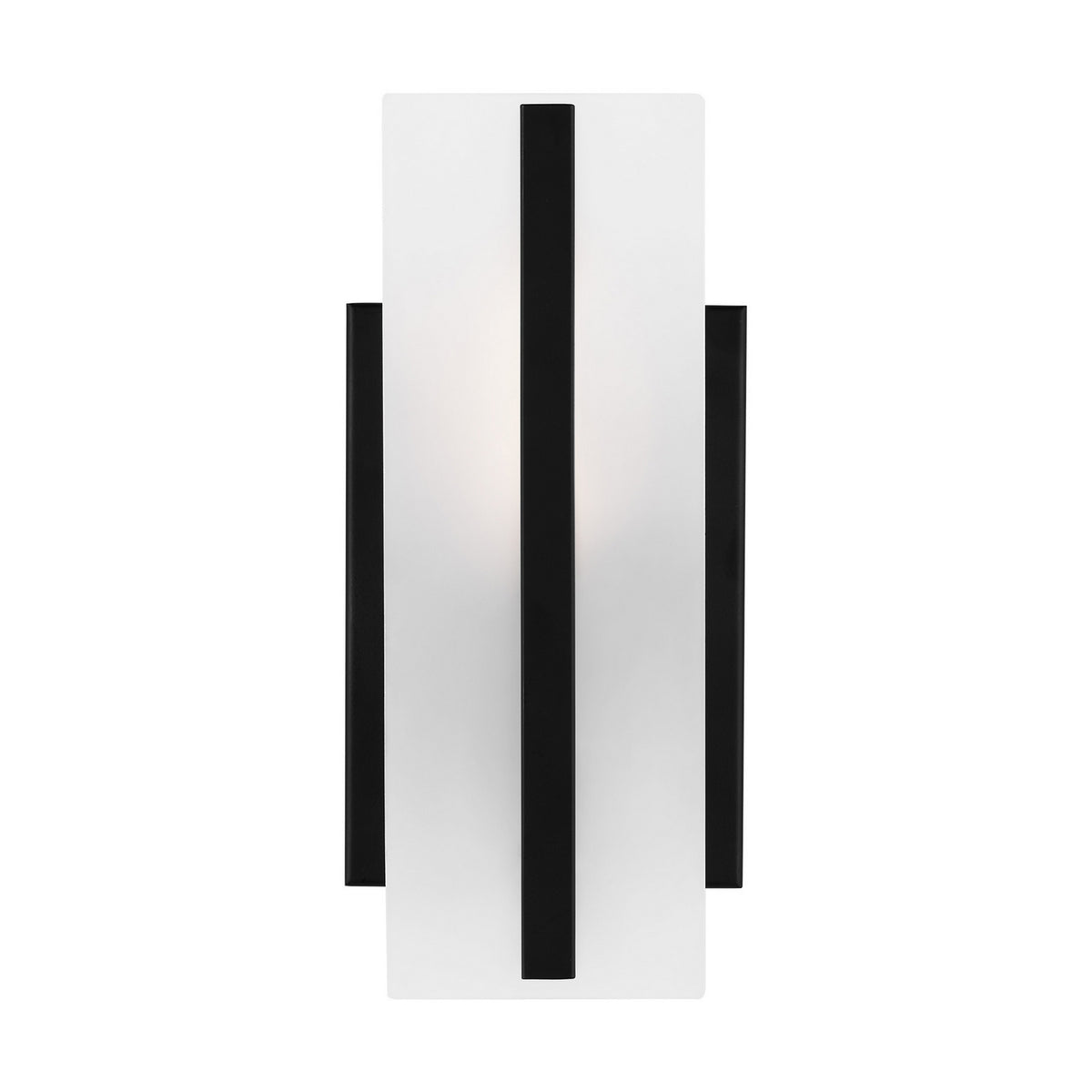 LED Bath Wall Sconce — W: 4.75" × H: 10.00" × D: 4.88"