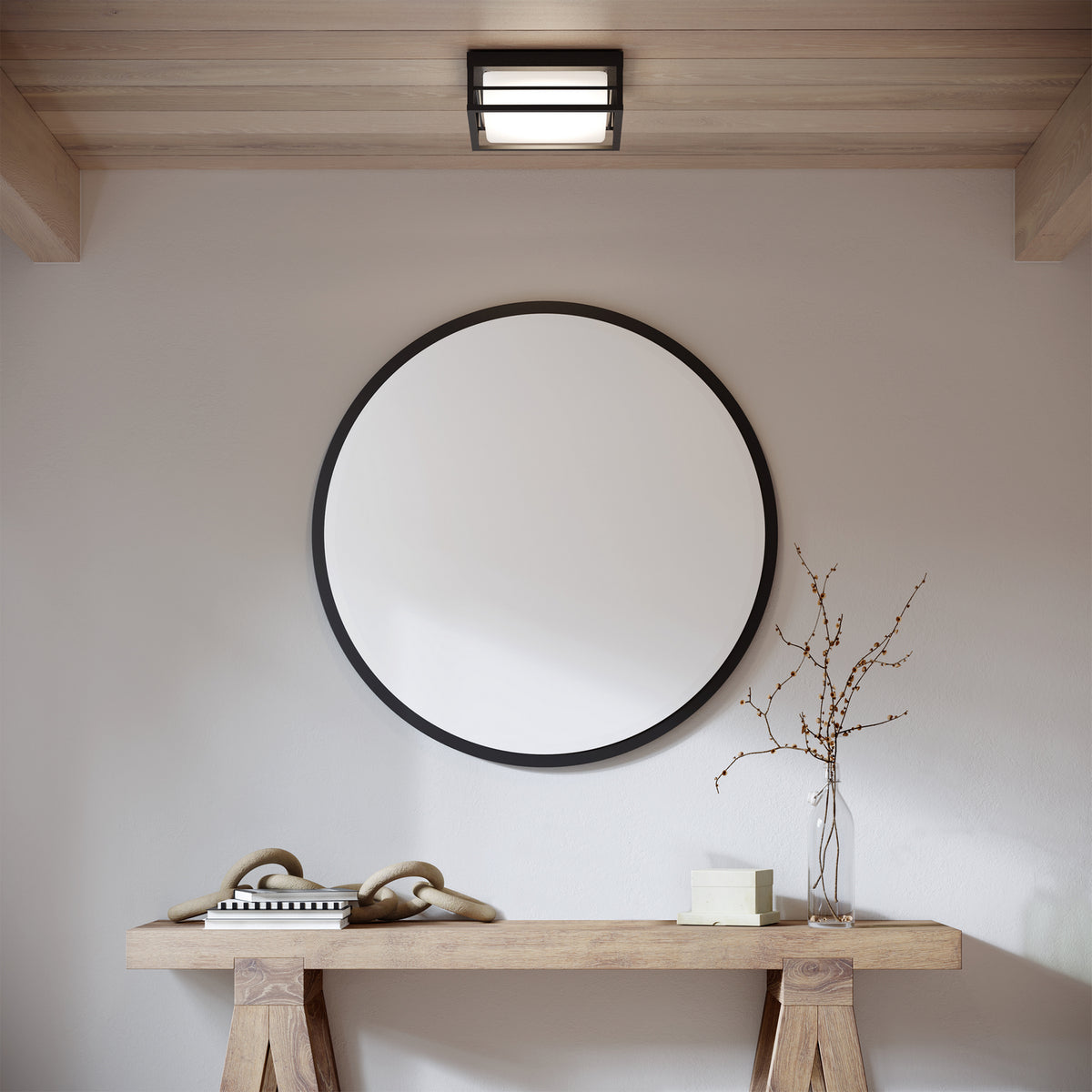 LED Flush Mount — 3.75", Dearborn