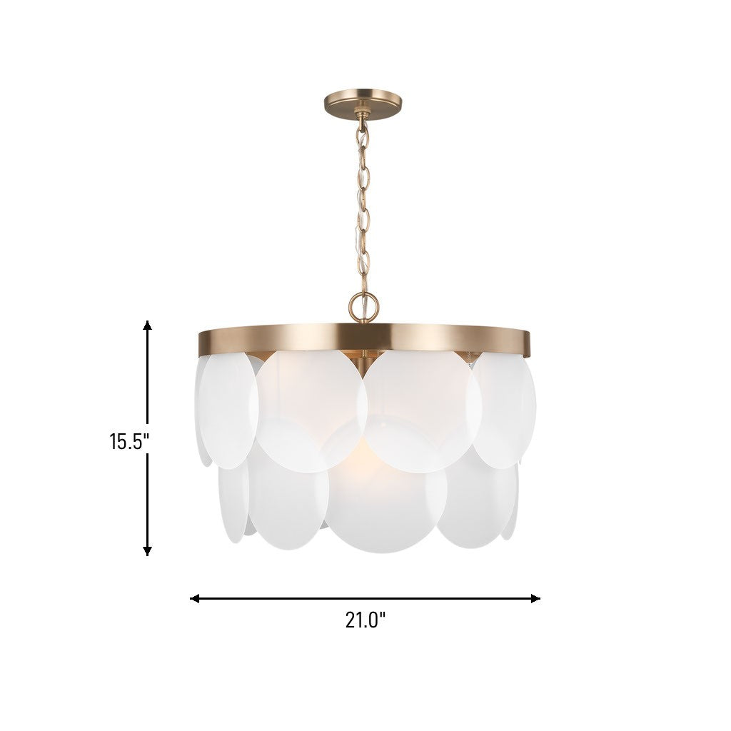 Six Light Pendant — 40 W
