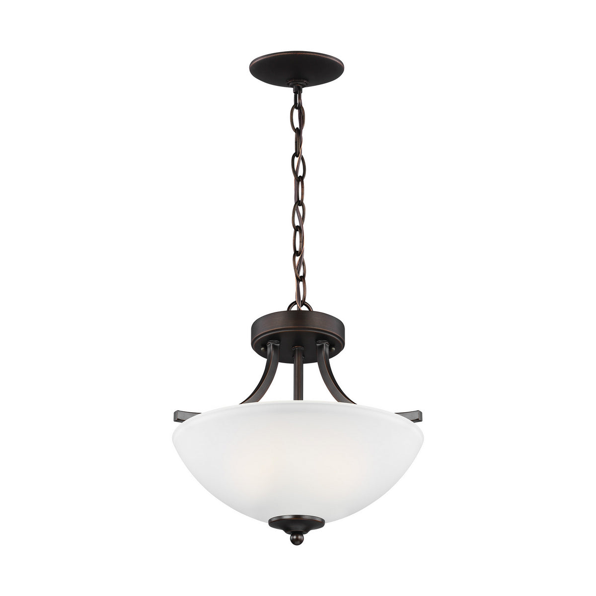 Geary Two Light Flush Mount