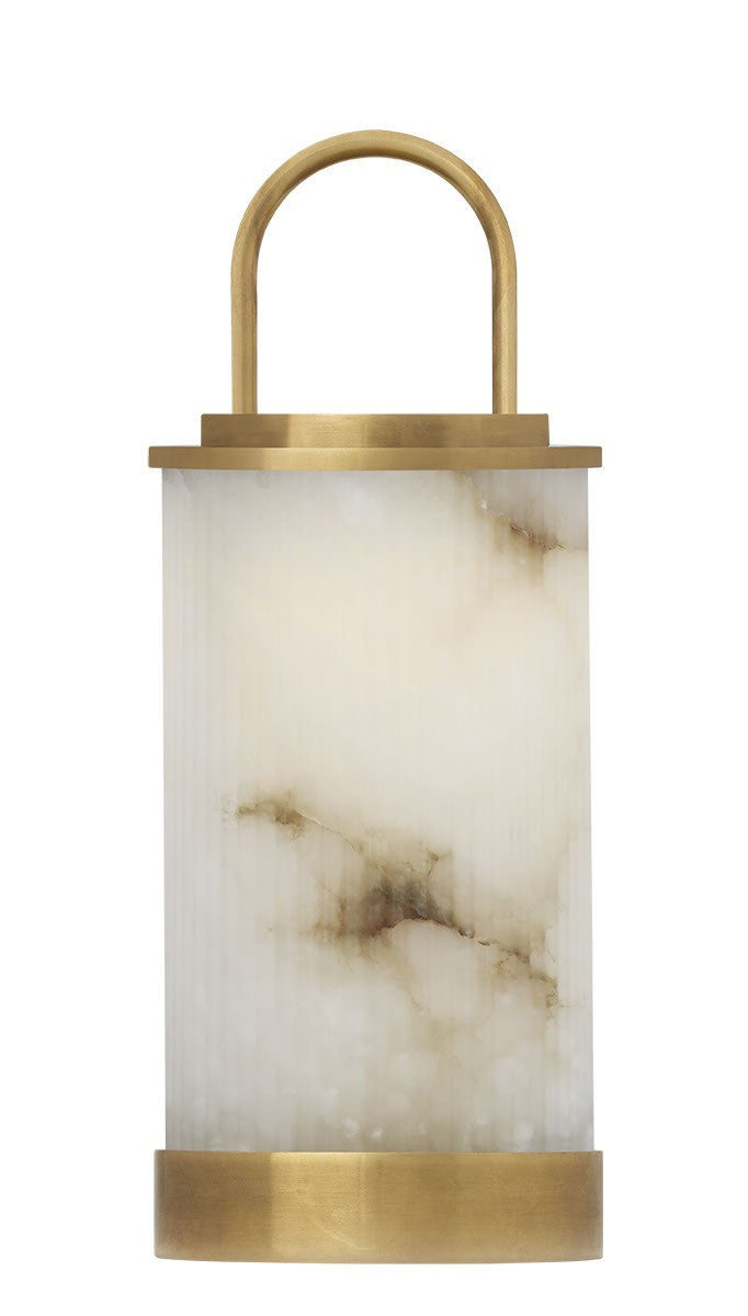 Tawa Alabaster Accent Rechargeable Table Lamp