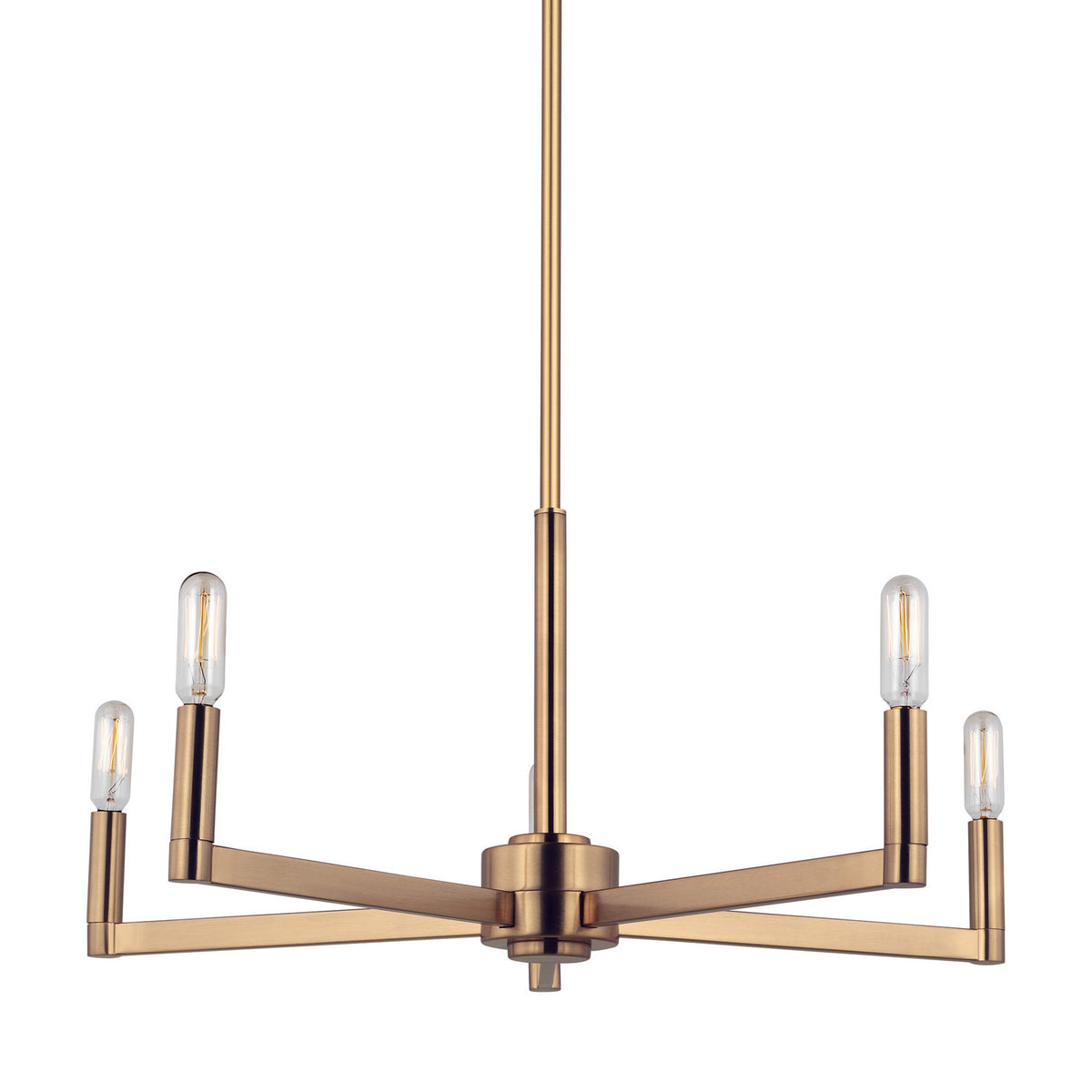 Fullton Five Light Chandelier — 10.50", 60 W