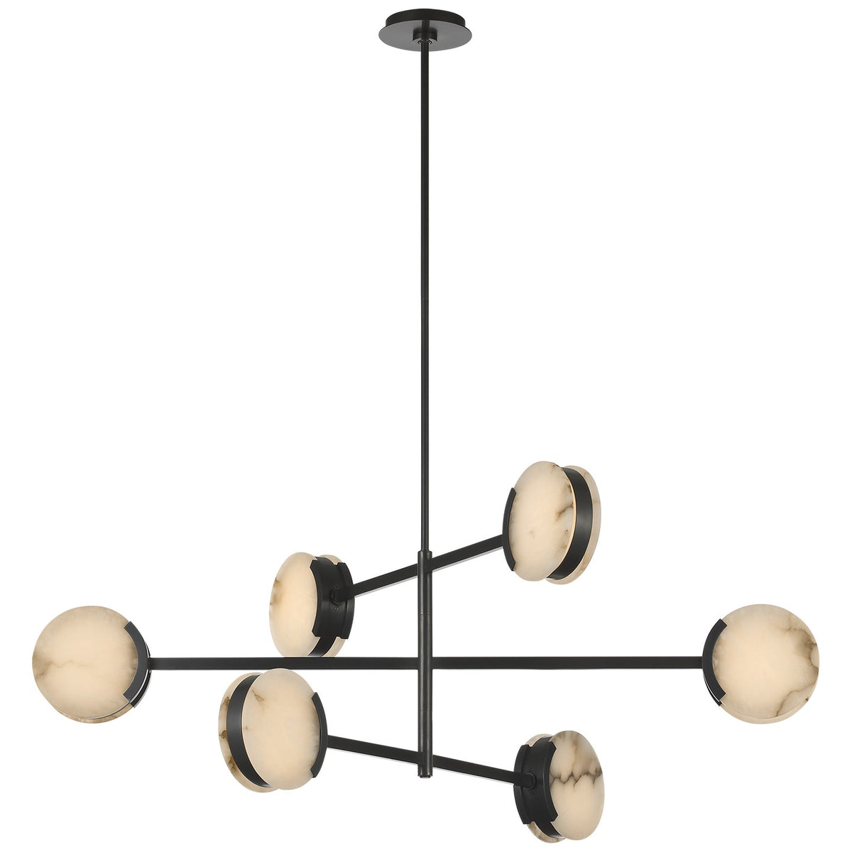 Melange 48" Multi-Positional Chandelier